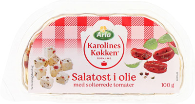 Arla Karolines Køkken® Salatost i olie m soltørrede tomat 45+ 100 g
