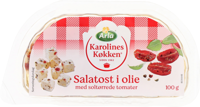 Arla Karolines Køkken® Salatost i olie m soltørrede tomat 45+ 100 g