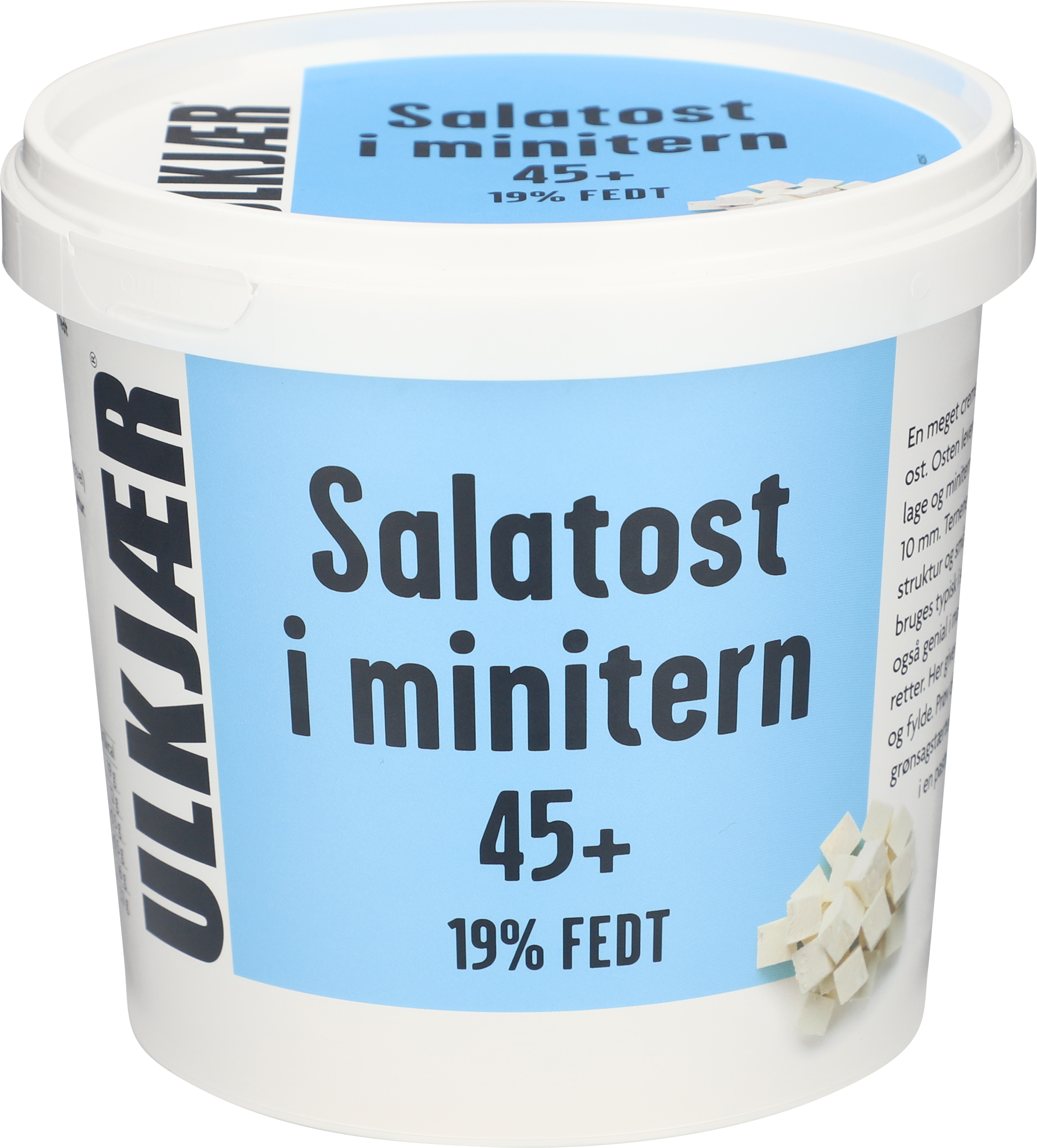 Salatost i minitern 19% 45+ 1600 g