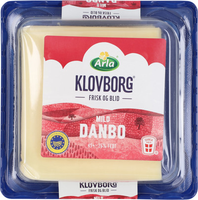 Arla Klovborg® Danbo Mild 45+ 240 g