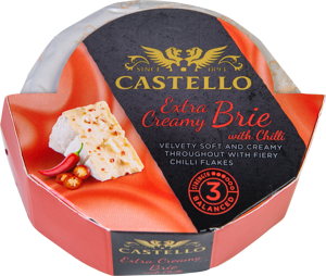 Castello® Extra Creamy Brie Chilli 180 g
