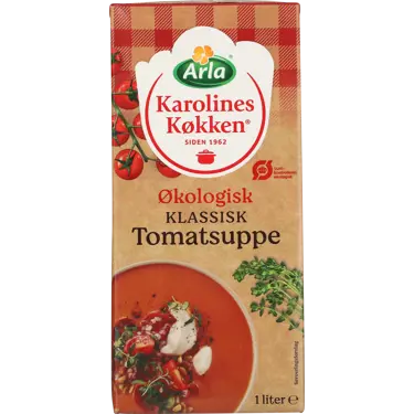 Økologisk tomatsuppe 2,9% 1 L