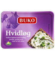 Flødeost Hvidløg 24% 200 g
