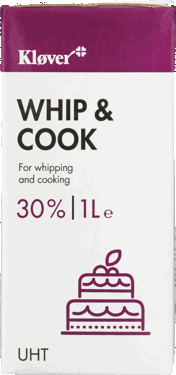 KLØVER WHIPCOOK UHT 30% 1X1L