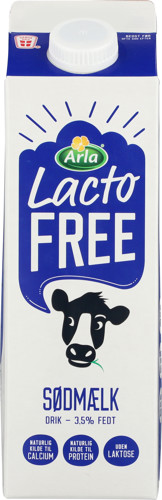 Arla®LactoFREE Laktosefri Sødmælk drik 3,5% 1 l