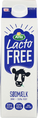 Arla®LactoFREE Laktosefri Sødmælk 3,5% 1 L
