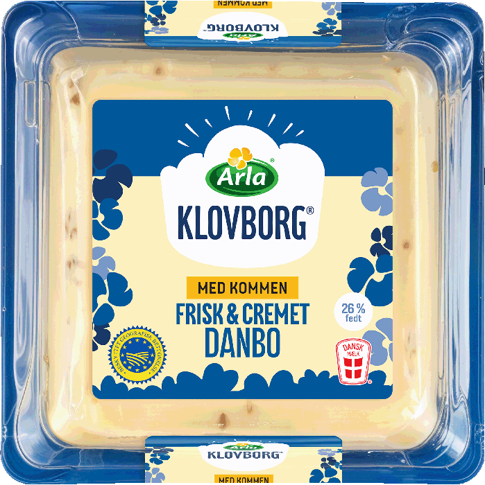 Danbo Mellemlagret m. kommen 45+ 240 g