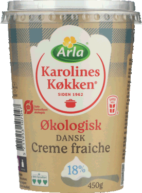 KK ØKO CREMEFRAICHE 18% 1X450G