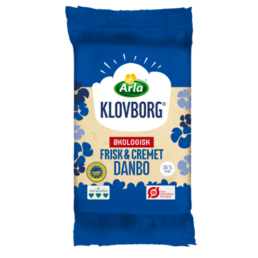 Økologisk Mellemlagret Danbo 45+ 470 g