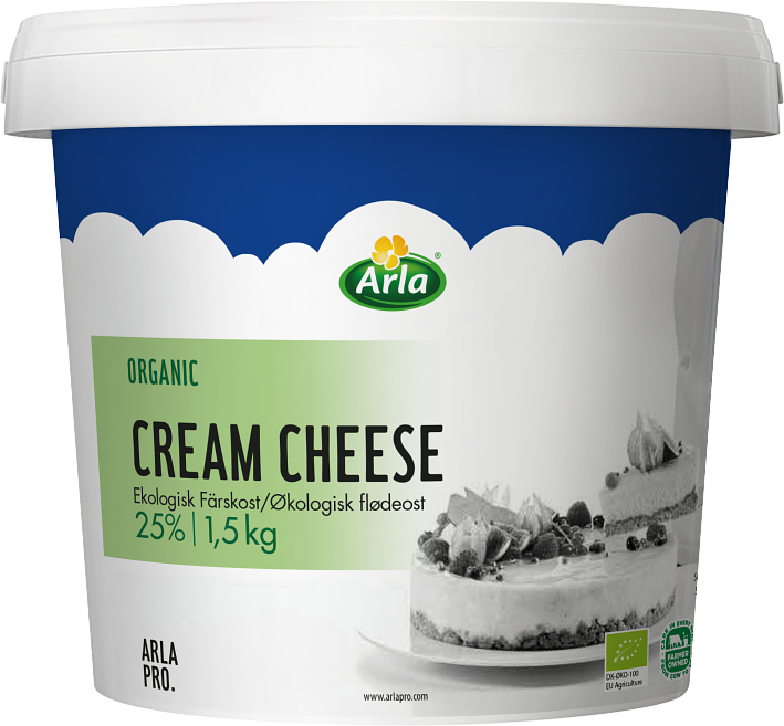 Øko Flødeost 25% 1,5 kg
