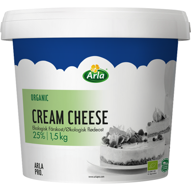 Øko Flødeost 25% 1,5 kg