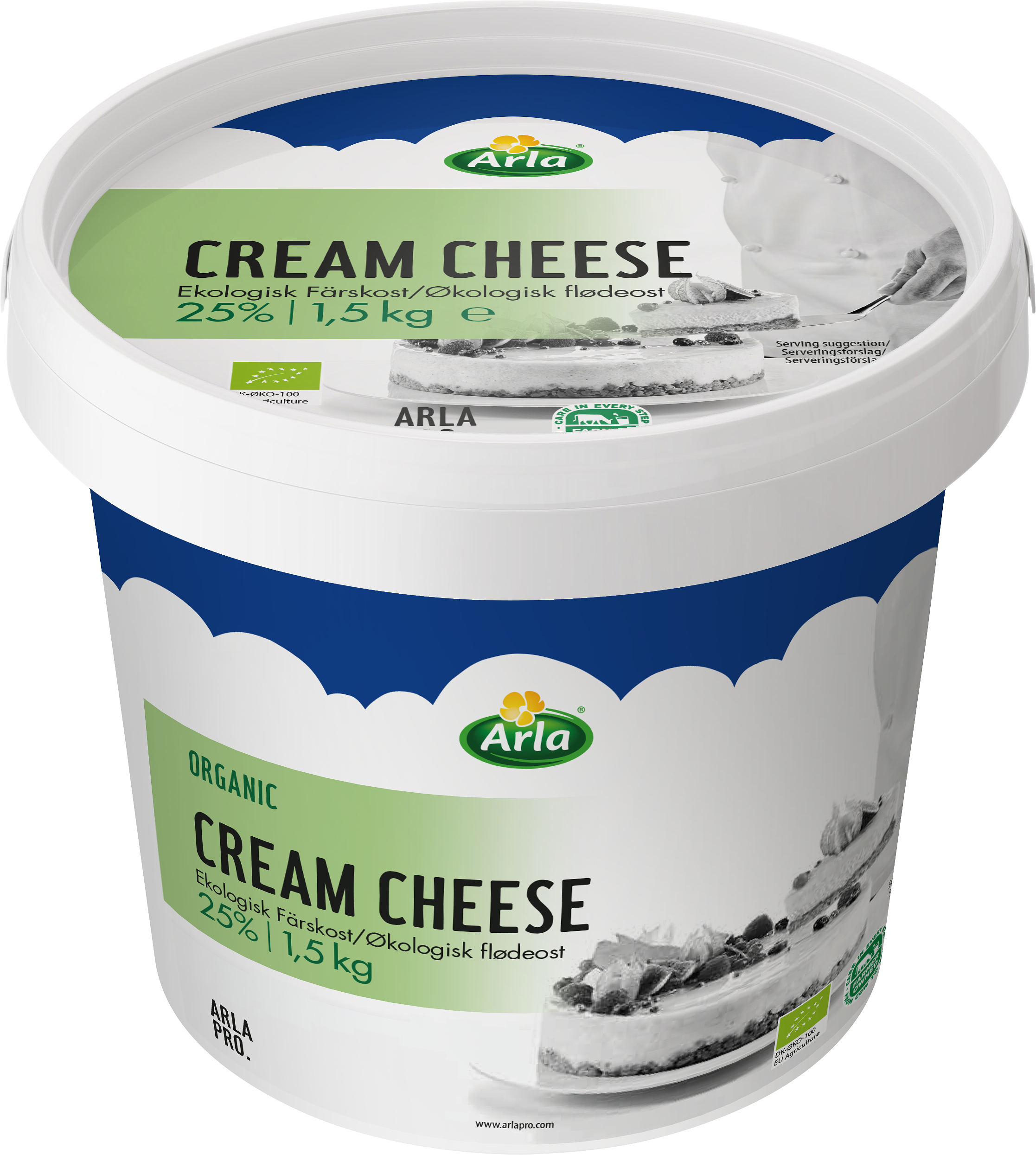 Ekologisk färskost 25%