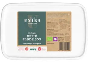 Unika økologisk Kefirfløde 30% 1000 g