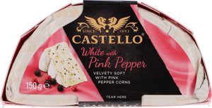 Castello® White With Pink Pepper 65+ 150 g