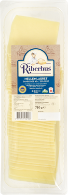 Riberhus® Danbo Mellemlagret 45+ 750 g