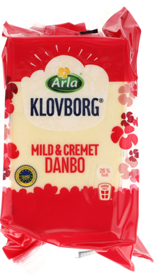 Arla Klovborg® Danbo Mild 45+ 650 g