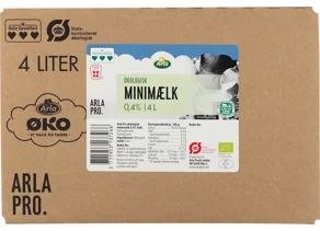 Øko Minimælk 0,4% 4 l
