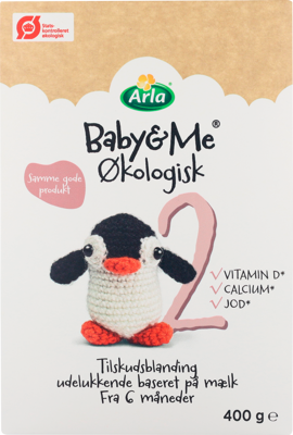 Arla Baby&Me® Økologisk tilskudsblanding 2