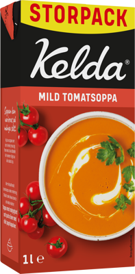 Kelda® Mild tomatsoppa Storpack 1 liter