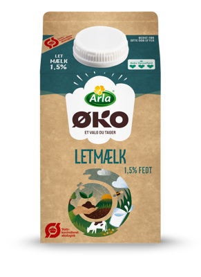 Arla® ØKO økologisk letmælk 1,5% 500 ml