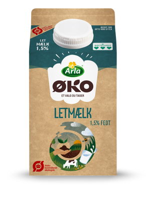 Arla® ØKO Økologisk letmælk 1,5% 500 ml