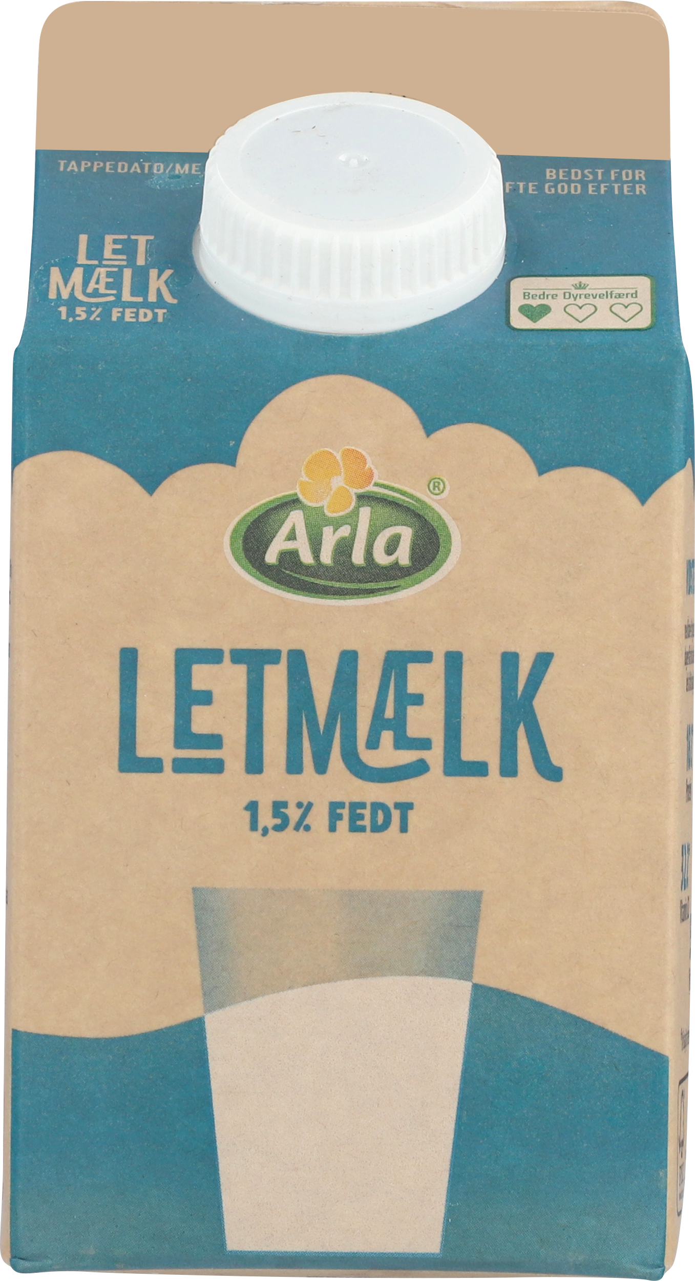 Letmælk 1,5% 500 ml