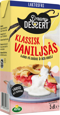 Dreamy Dessert Laktosfri klassisk vaniljsås 5 dl
