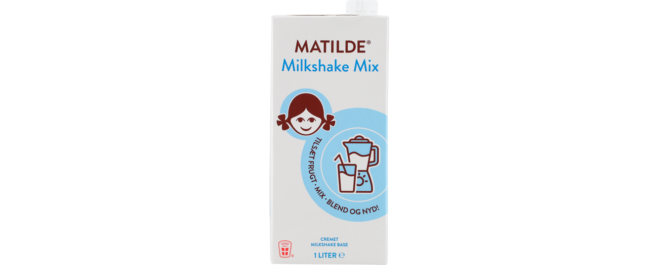 skade whisky Sprog Matilde® Milkshake Mix 3,9% 1 L | Arla