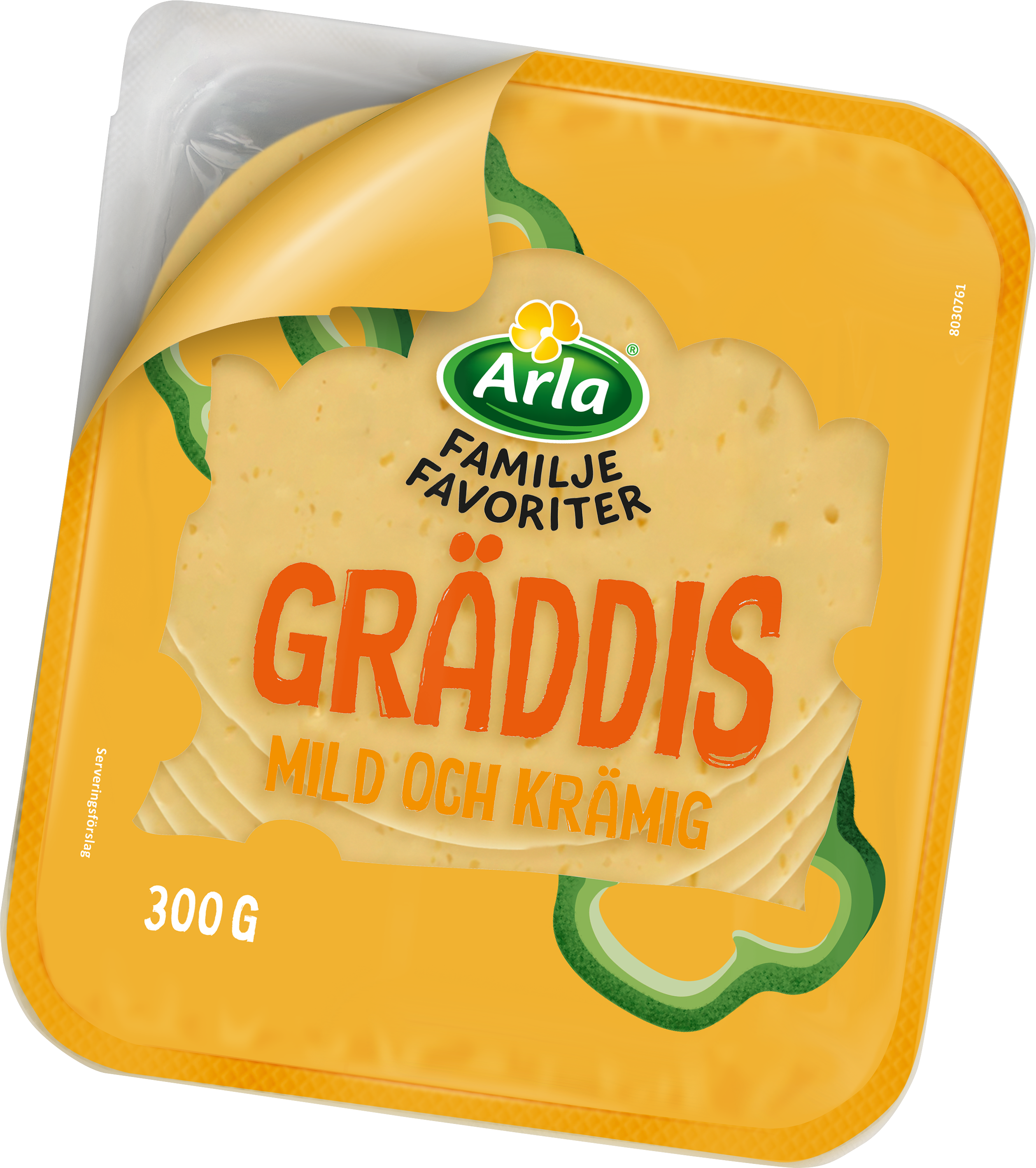 Familjefav Gräddis skivad ost 300 g