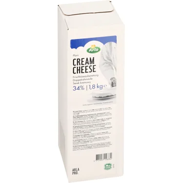 Flødeost 34% 70+ 1,8 kg