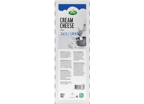 Flødeost 34% 70+ 1,8 kg