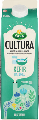 Arla Cultura® laktosefri kefir naturel 2,5% 1 l