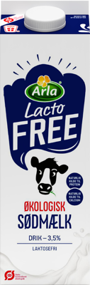Laktosefri Økologisk Laktosefri Sødmælk drik 3,5% 1 L