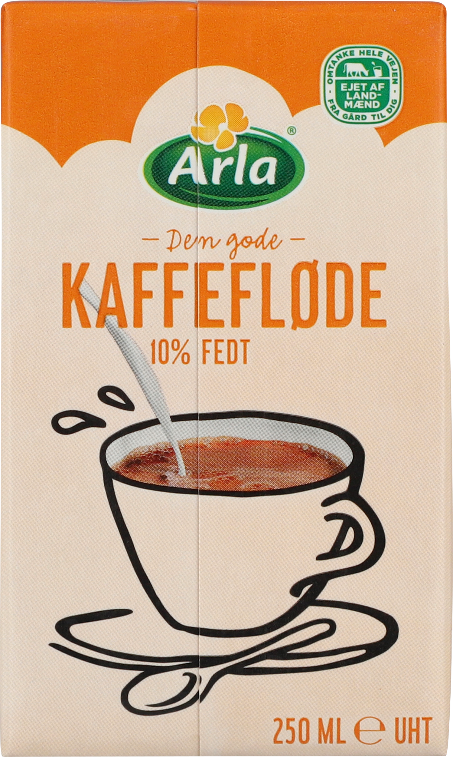 UHT Kaffefløde 10% 250 ml