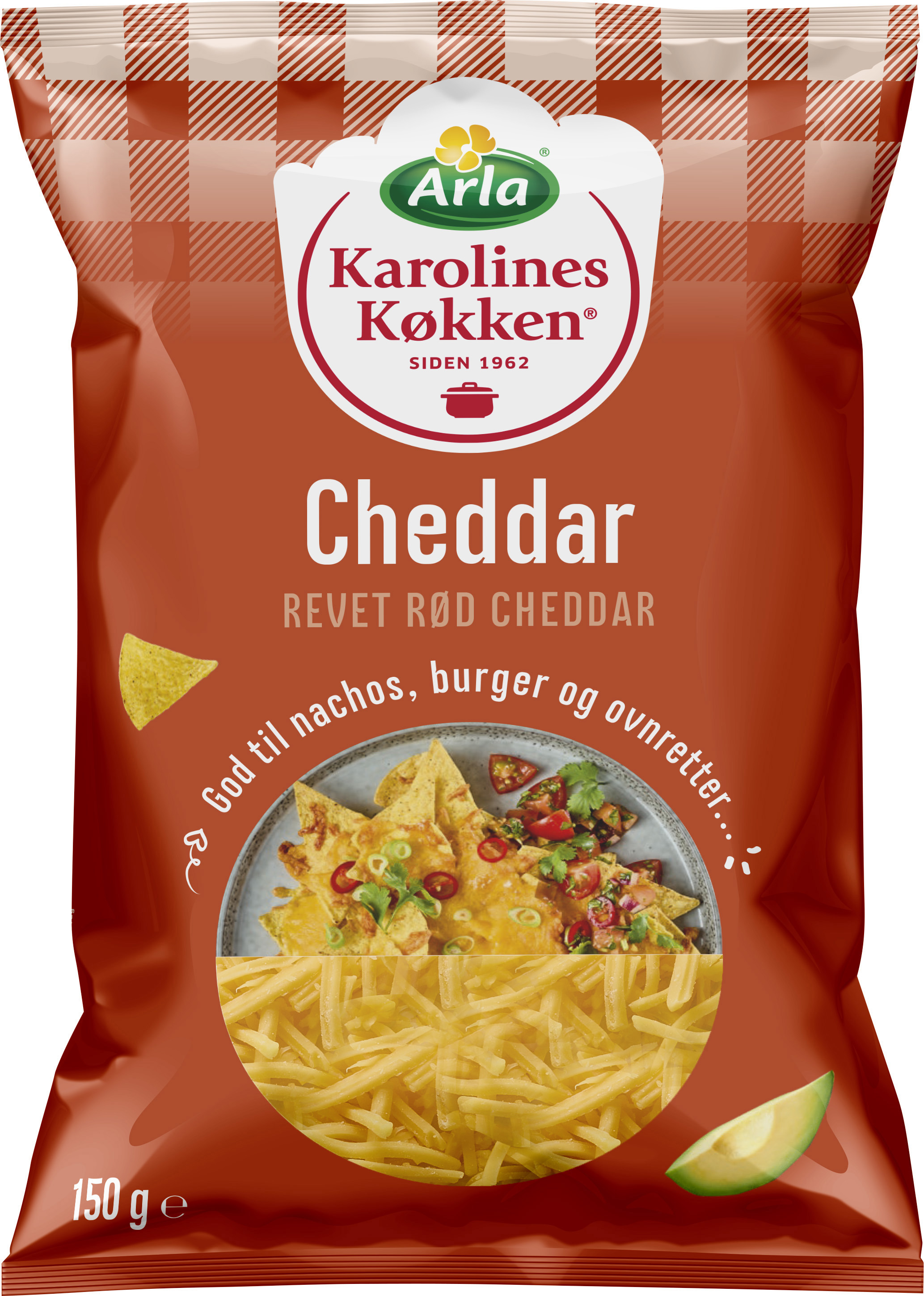 Revet Rød Cheddar 50+ 150 g