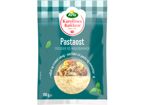 Pastaost Cheddar og Maasdammer 50+ 150 g