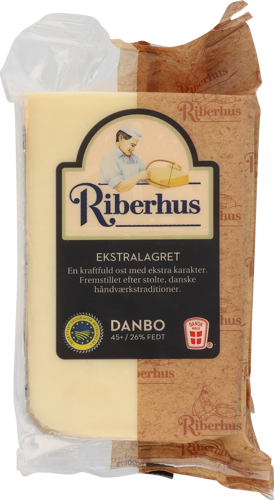 Riberhus® Ekstralagret Danbo 45+ 430 g