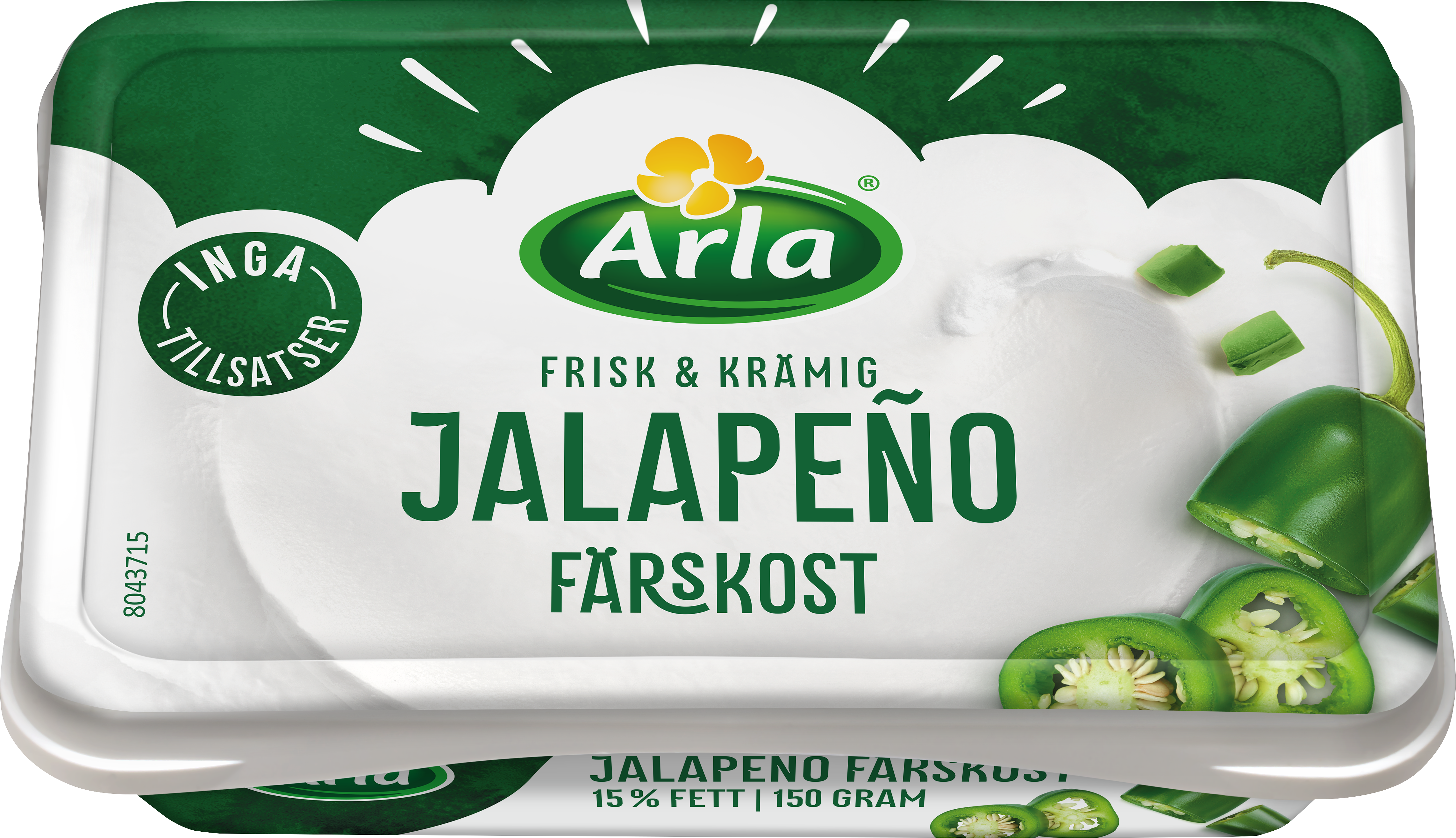 Arla® Färskost Jalapeño