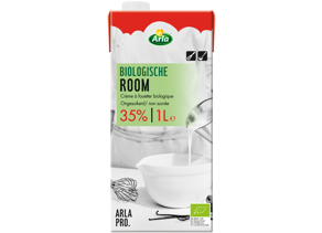 Biologische Room 35% 1L zonder suiker
