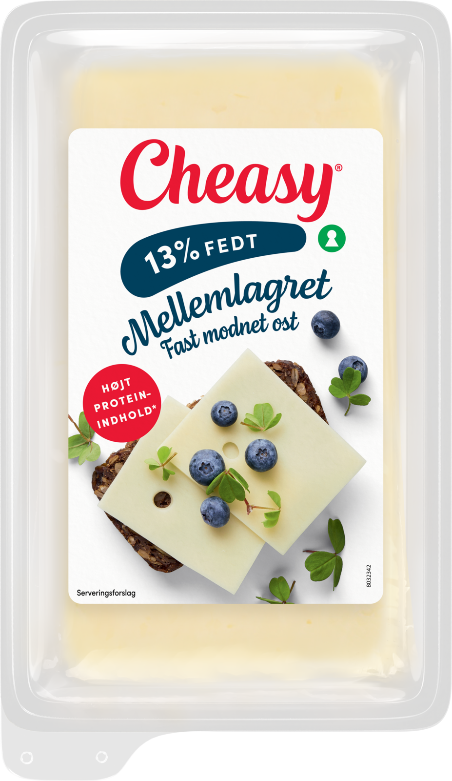 Fast modnet Mellemlagret i box 20+ 550 g