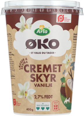 Arla® ØKO Vanilje cremet skyr 2,7% 400 g
