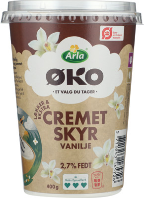 Arla® ØKO Vanilje cremet skyr 2,7% 400 g