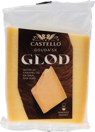 Castello® GLØD øko gouda-inspireret 48+ 200g 200 g