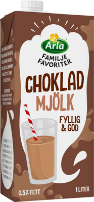 Arla® Familjefavoriter chokladmjölk 0,6% 1000 ml