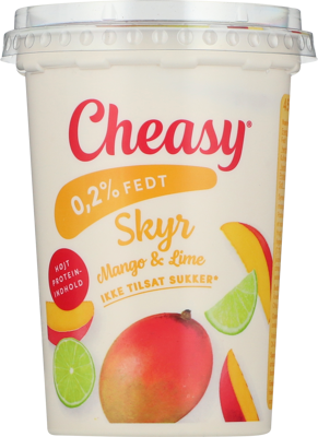 Cheasy® Skyr med mango & lime 0,2% 450 g