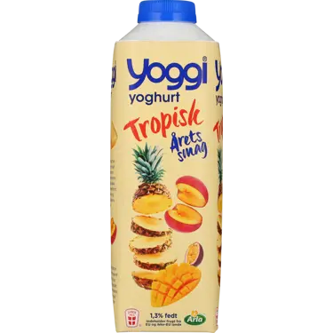 Yoghurt tropisk 1,3% 1000 g