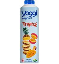 Yoghurt tropisk 1,3% 1000 g