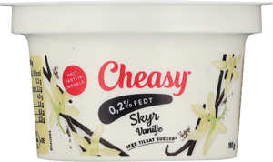 Cheasy® Skyr Vanilje 0,2% 180 g