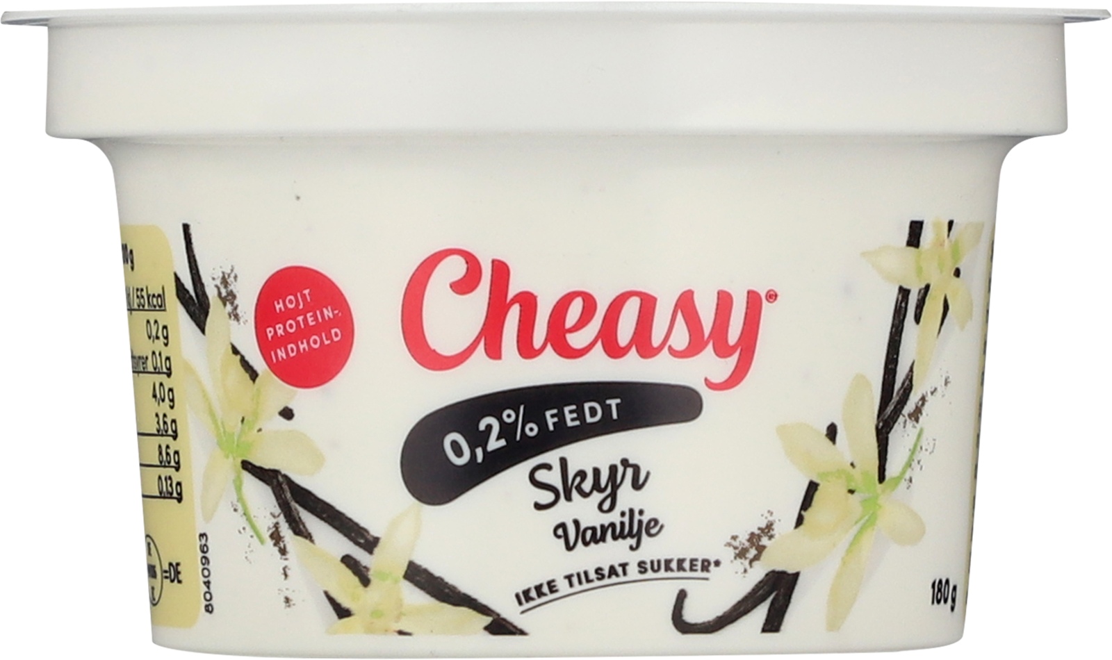 Skyr vanilje 0,2% 180 g