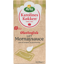 Økologisk Let Mornaysauce 4% 0,5 L